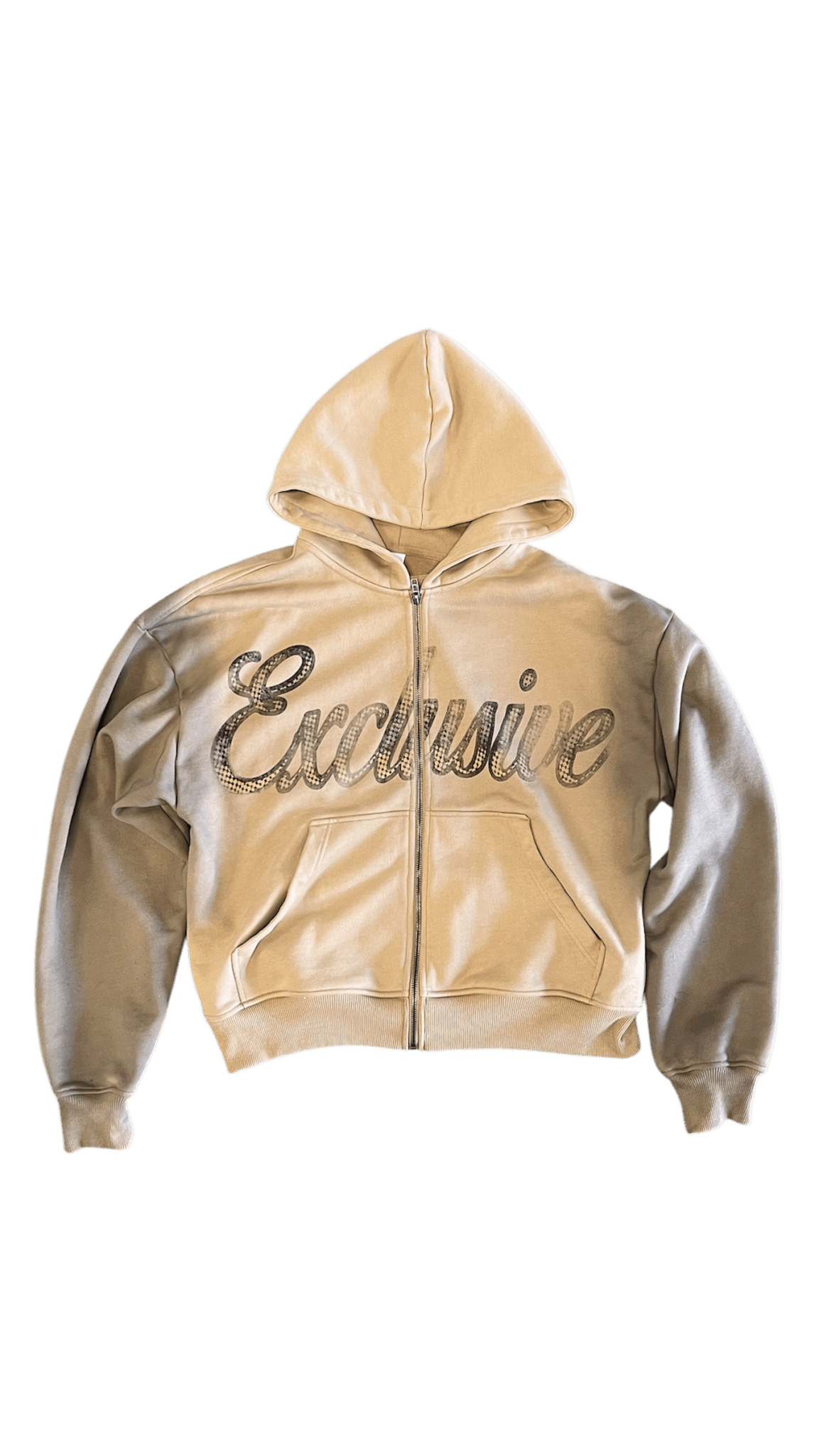 “Halftone” Hoodie (Sandstone) - Dres Exclusives