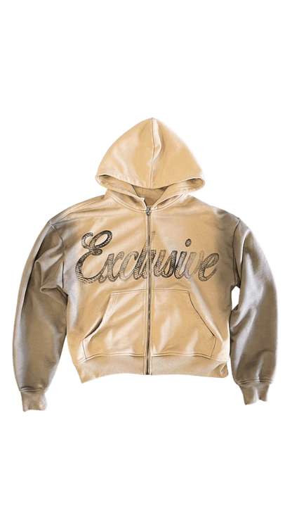 “Halftone” Hoodie (Sandstone) - Dres Exclusives