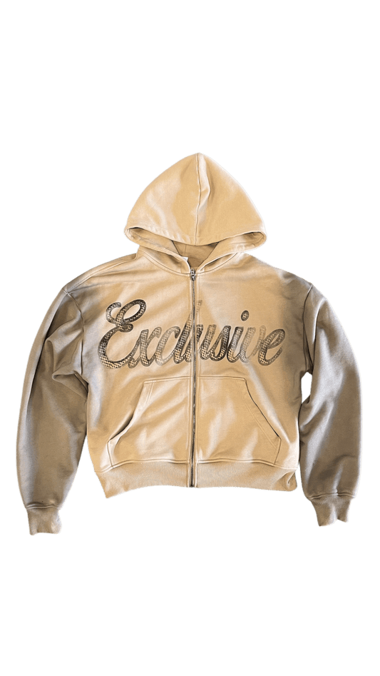 “Halftone” Hoodie (Sandstone) - Dres Exclusives