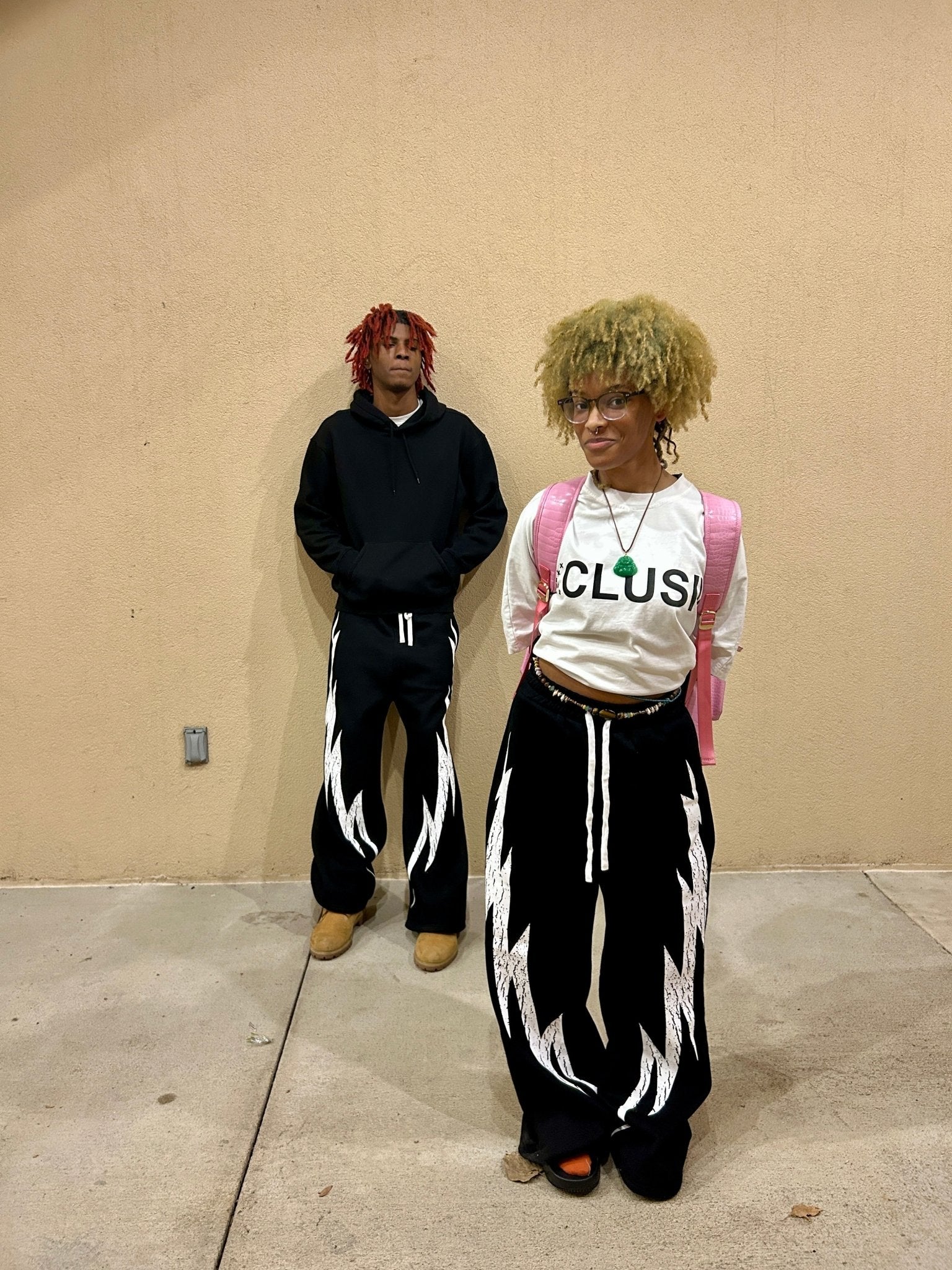 “Tagged” Sweats (Black) - Dres Exclusives