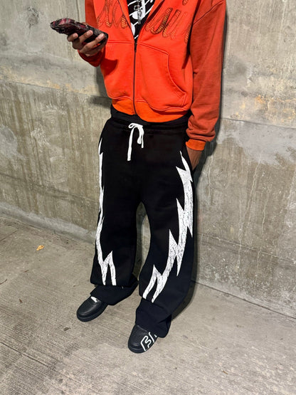 “Tagged” Sweats (Black) - Dres Exclusives