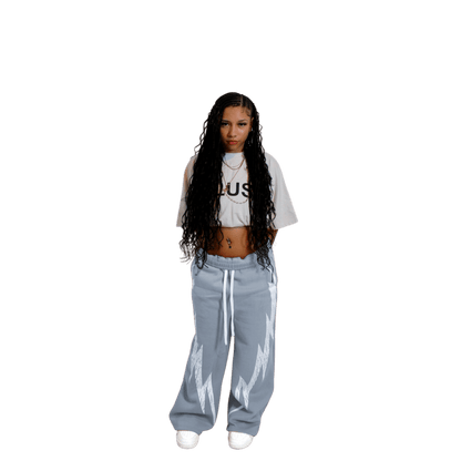 “Tagged” Sweats (Grey) - Dres Exclusives