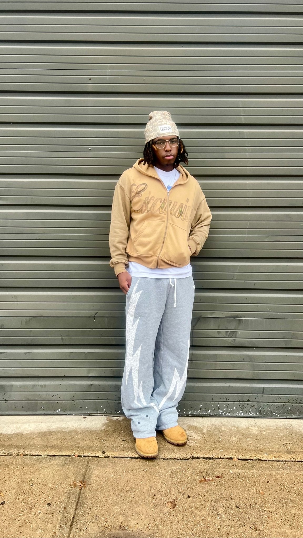 “Tagged” Sweats (Grey) - Dres Exclusives
