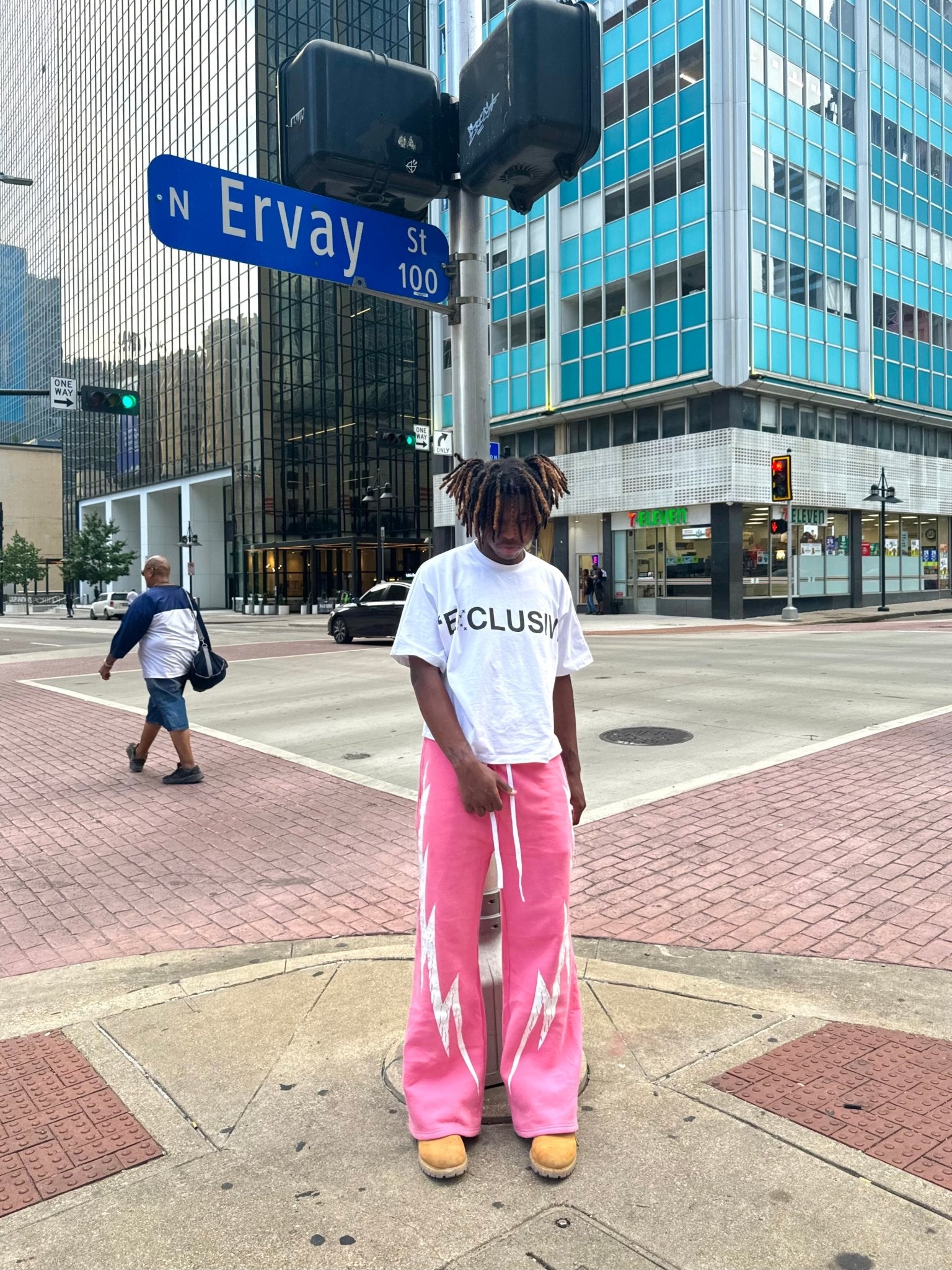 “Tagged” Sweats (Pink) - Dres Exclusives