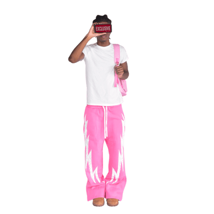 “Tagged” Sweats (Pink) - Dres Exclusives